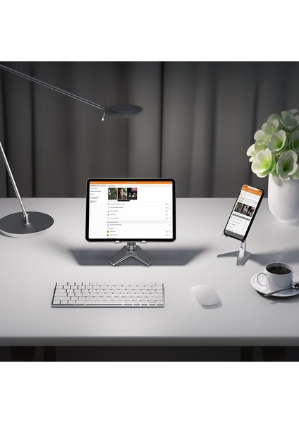 boneruy P10 Alüminyum Alaşımlı Stand Tarz: Cep Telefonu Gümüş fırsatları