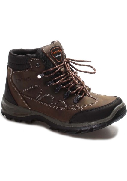 Hakiki Deri Su Geçirmez Soğuğa Dayanıklı Unisex Outdoor ve Trekking Bot 117SXA5538