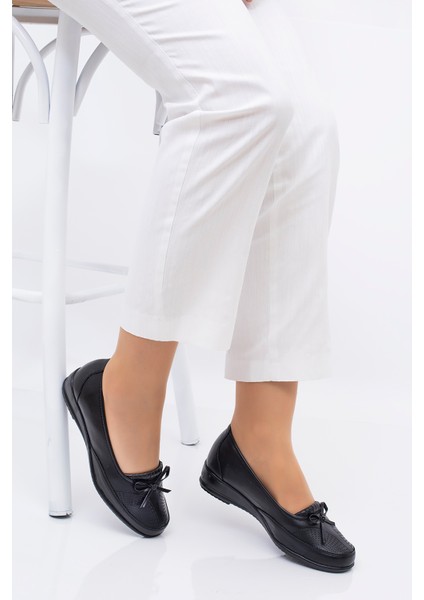 Kadın Ortopedik Deri Taban Her Mevsim Günlük Anne Ayakkabısı fırsatları