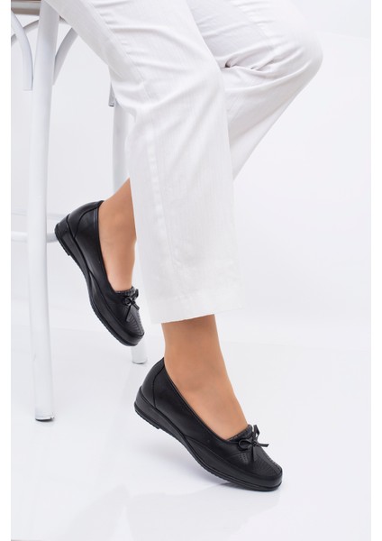 Kadın Ortopedik Deri Taban Her Mevsim Günlük Anne Ayakkabısı indirimleri