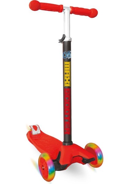 Tech Dn 80002 Maxi Scooter - Kırmızı