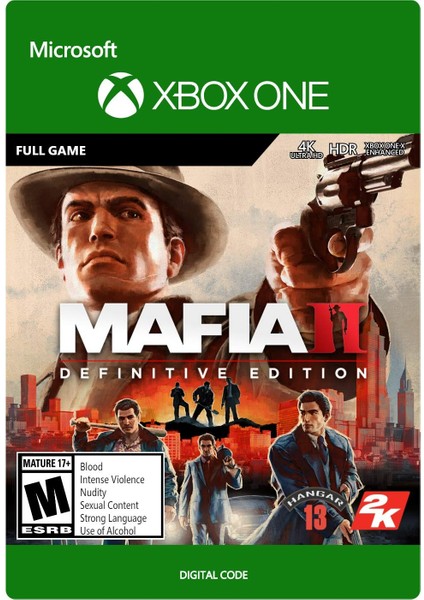 Mafia II: Definitive Edition Xbox One ve Xbox Series X|S