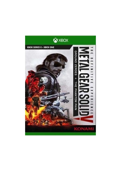 Metal Gear Solid V: The Definitive Experience Xbox One ve Xbox Series X|s Xbox Oyun