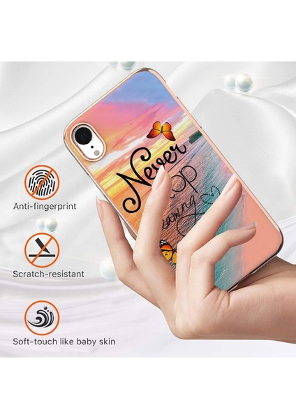 iPhone Xr Çizilmeye Mermer Desenli Galvanik Iml Tpu Kılıf Çok Renkli (Yurt Dışından) fiyatları