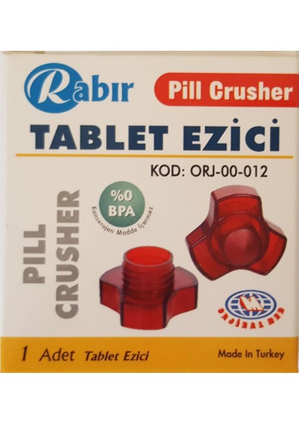 Ilaç Tablet Hap Ezici Ilaç Ezme Makinesi