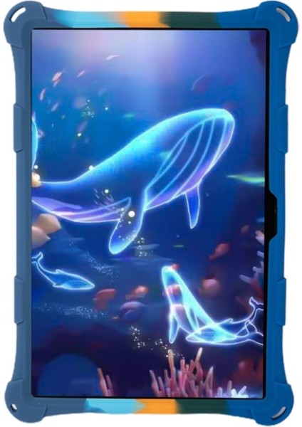 Samsung Galaxy Tab A8 10.5 (2021) Için Stres Önleyici Yumuşak Silikon Kabarcıklı Destek Çubuklu Kayışlı Tablet Kılıfı (Yurt Dışından) fiyatları