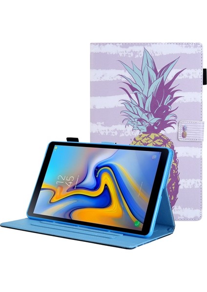 Pu Deri Galaxy Tab A8 10.5 2021 SM-X200 / X205 Için Tablet Kılıfı Çok Renkli (Yurt Dışından)