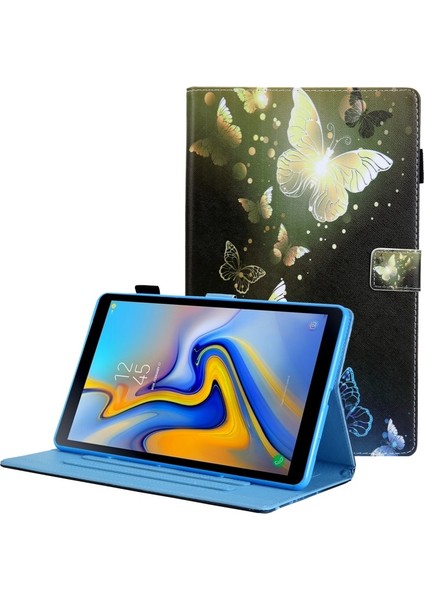 Pu Deri Galaxy Tab A8 10.5 2021 SM-X200 / X205 Için Tablet Kılıfı Çok Renkli (Yurt Dışından)