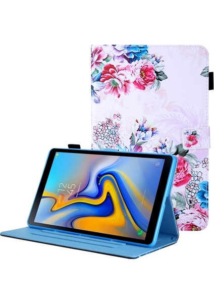 Pu Deri Galaxy Tab A8 10.5 2021 SM-X200 / X205 Için Tablet Kılıfı Çok Renkli (Yurt Dışından)