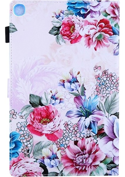 Pu Deri Galaxy Tab A8 10.5 2021 SM-X200 / X205 Için Tablet Kılıfı Çok Renkli (Yurt Dışından)
