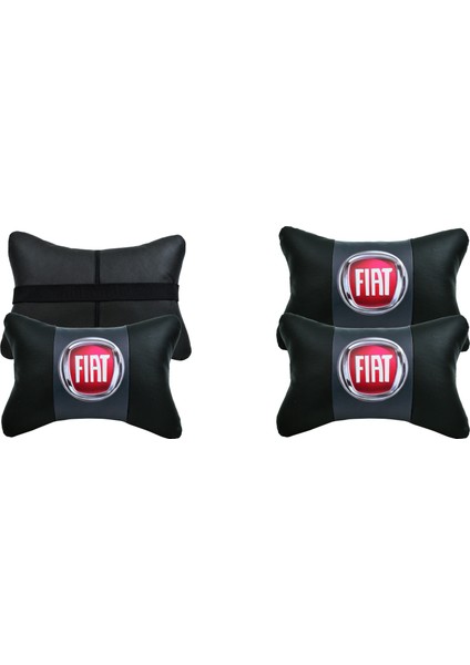 Fiat 5d Oto Boyun Yastığı (4 Lü Deri Set)