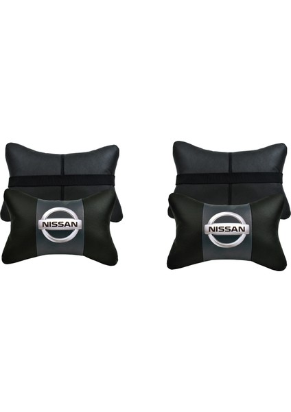 Nissan 5d Oto Boyun Yastığı (4 Lü Deri Set)