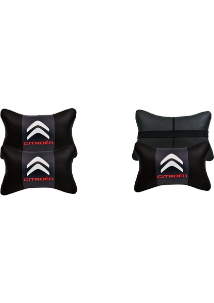 Citroën 5d Oto Boyun Yastığı (4 Lü Deri Set)
