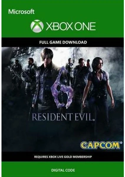 Resident Evil 6 Xbox Series X|S & Xbox One Oyun