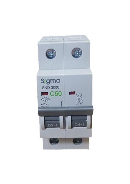 2X50A C/3ka W Otomatik Sigorta Sigma