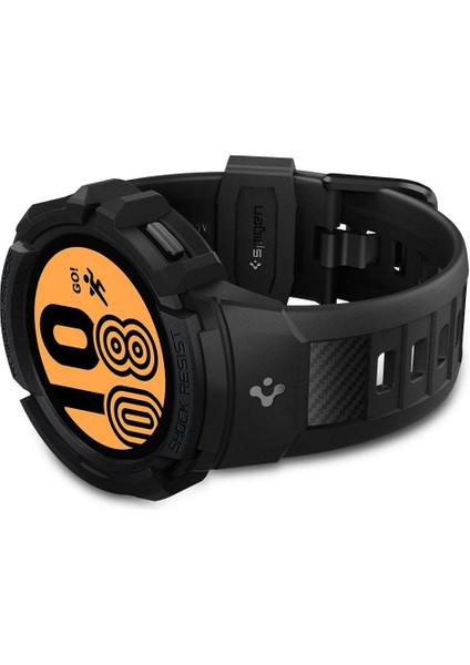 Galaxy Watch 5 / 4 (40mm) Kılıf & Kordon Kayış Rugged Armor Pro Black - ACS03831