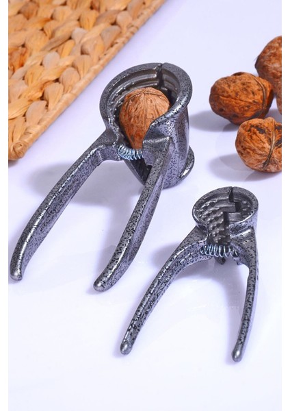 Metal Fındık ve Ceviz Kıracak Seti Ikili Ceviz ve Fındık Kıracağı Seti