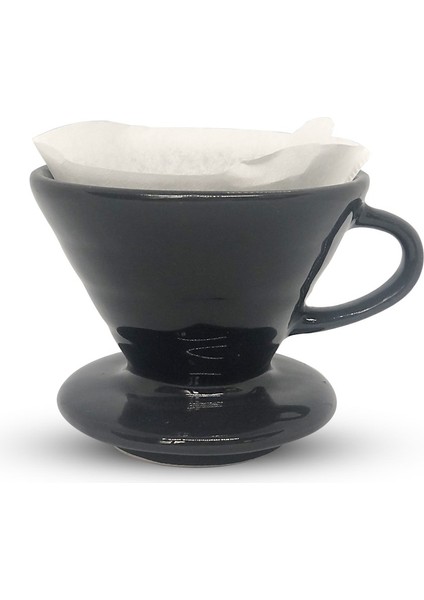 V60 Porselen Dripper No.2