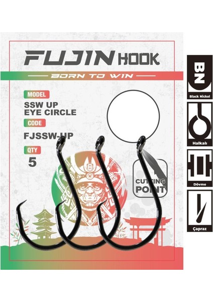 Ssw Up Eye Circle Delikli Yemli Kancası