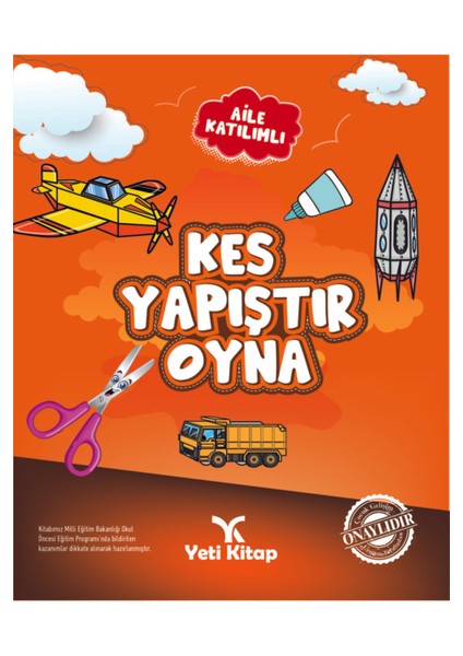 3-6 Yaş Kes-Yapıştır Seti