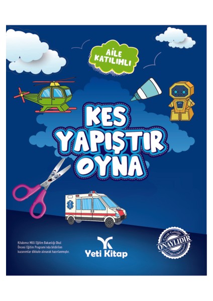 3-6 Yaş Kes-Yapıştır Seti