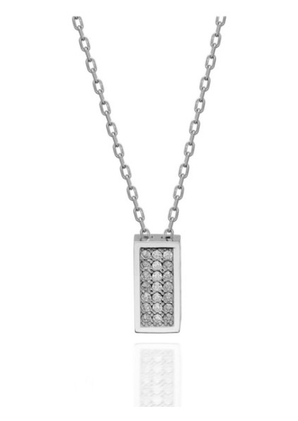 Baget 925 Ayar Swarovski Kolye