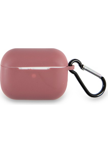 Caseworld Apple Airpods Pro Renkli ve Askılı Silikon Kılıf - Pembe