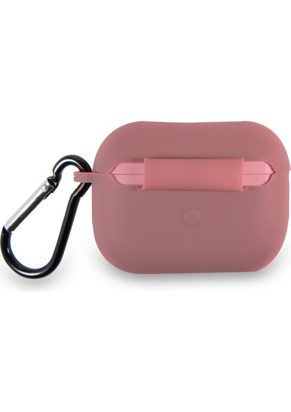 Caseworld Apple Airpods Pro Renkli ve Askılı Silikon Kılıf - Pembe