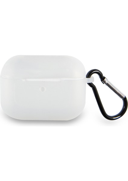 Caseworld Apple Airpods Pro Renkli ve Askılı Silikon Kılıf - Şeffaf