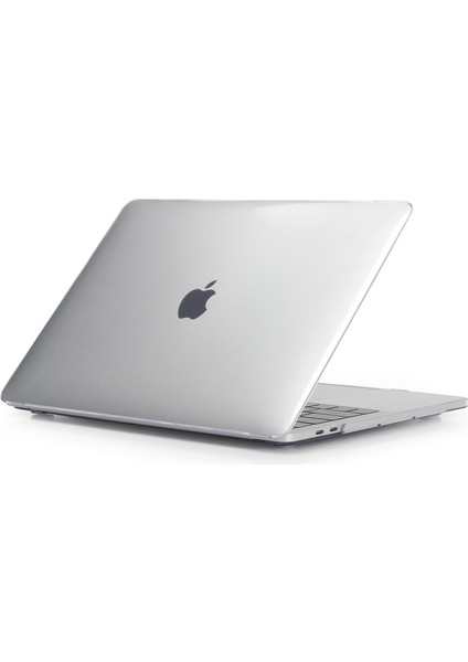 MacBook Air 13 2020 Kılıf Koruyucu Kapak 13.3" A2179 Uyumlu Şeffaf Parlak Tasarım Hava Kanallı