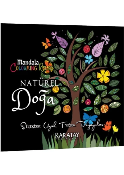 Karatay Colouring Relax Mandala Natürel Doğa