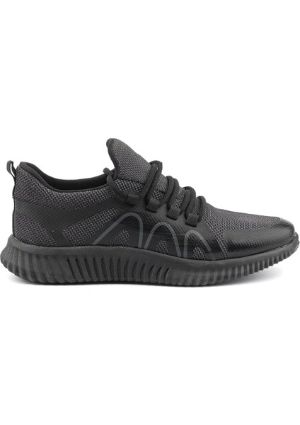 Newyork Siyah Süs Bağcıklı Günlük Erkek Sneaker Spor Ayakkabı