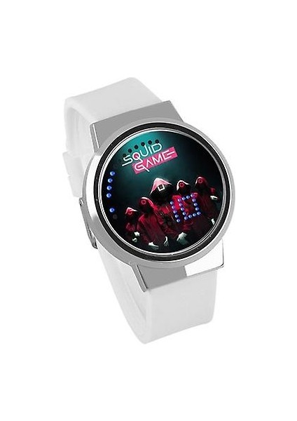 Lbq-Su Geçirmez Aydınlık LED Dijital Dokunmatik Izle - Squid Oyunu (Yurt Dışından)