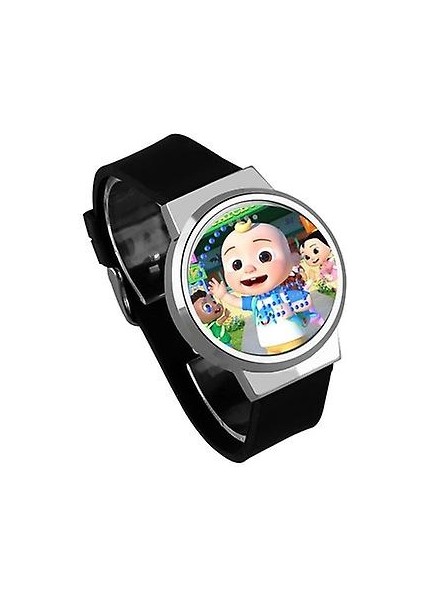 Lbq-Su Geçirmez Aydınlık LED Dijital Dokunmatik Izle - Cocomelon (Yurt Dışından)