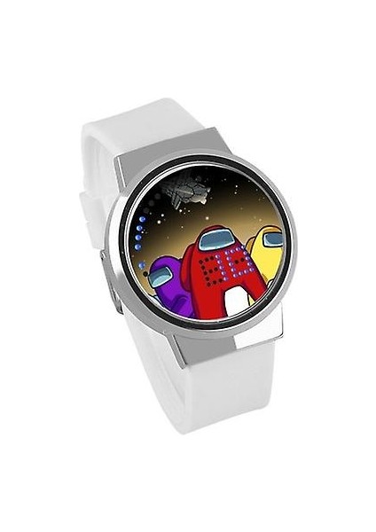 Lbq-Su Geçirmez Aydınlık LED Dijital Dokunmatik Saat - Aramızda (Yurt Dışından)