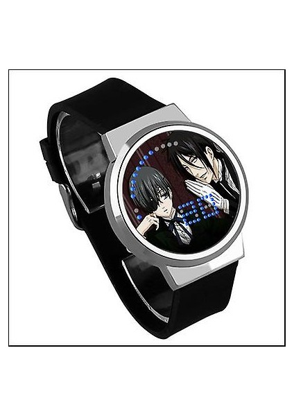 Lbq-Su Geçirmez Aydınlık LED Dijital Dokunmatik Izle - Siyah Butler (Yurt Dışından)