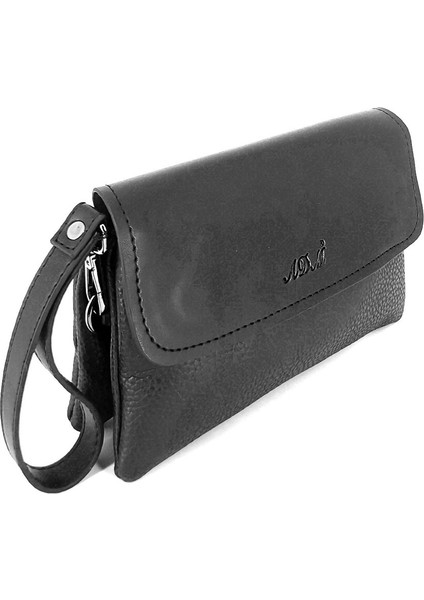 Erkek Portföy 0060 El Çantası Cüzdan Renk Siyah