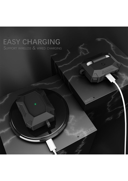 Dırose Airpods Pro Için A19 Düşme Koruyucu Yumuşak Silikon Kancalı Kılıf - Yeşil (Yurt Dışından) fırsatları