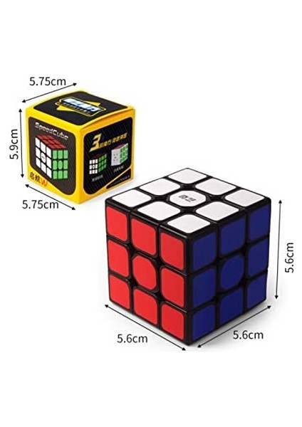 Qiyi Sail W 3x3 Zeka Küpü Sabır Küpü Rubik Küp Akıl Küpü