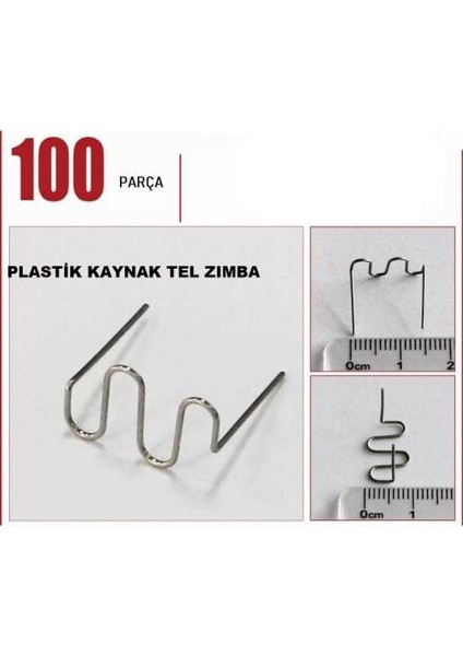 Plastik Kaynak Sıcak Tel Zımba