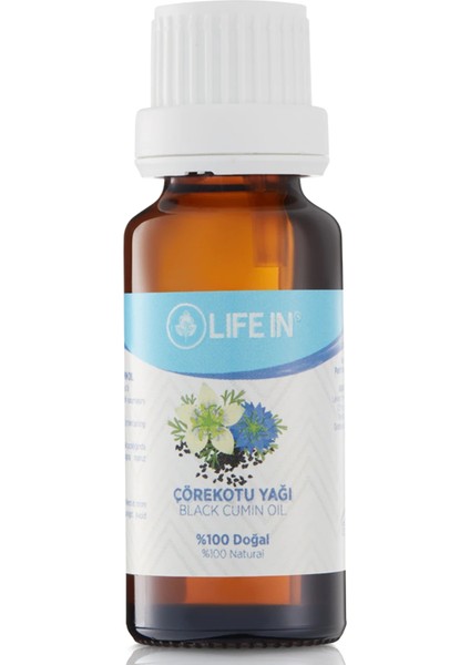 Life In Çörek Otu Yağı 20 ml