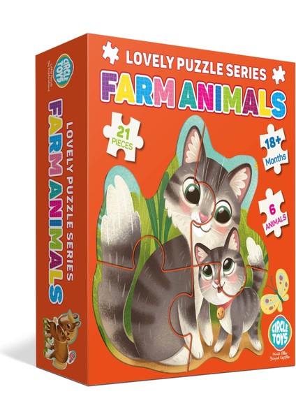 Lovely Puzzle Farm Animals