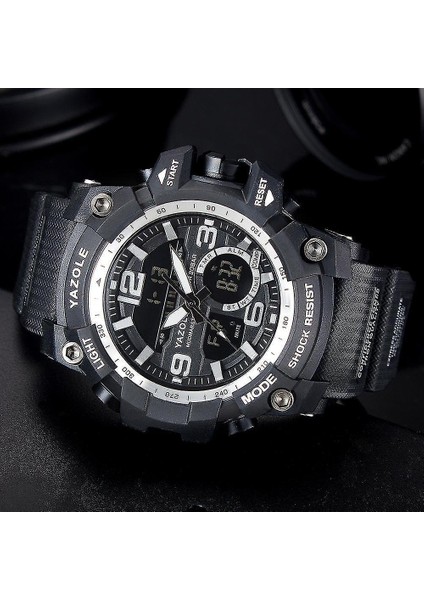 Lbq-Yazole 481 482 Spor Stopwatch Zamanlama Takvim Haftası Aydınlık Çift Ekran (Yurt Dışından)