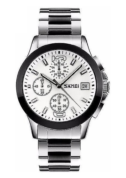 Lbq-Skmeı 9126 Moda Erkekler Kuvars Izle Klasik Paslanmaz Çelik Kayış Iş (Yurt Dışından) indirimleri