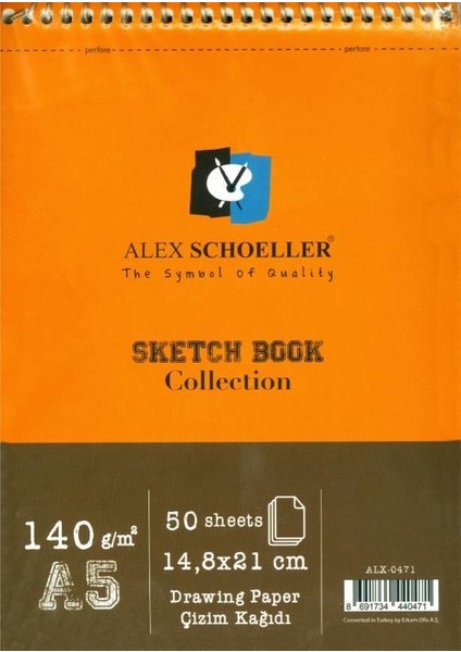 A5 140 gr Eskiz Defteri