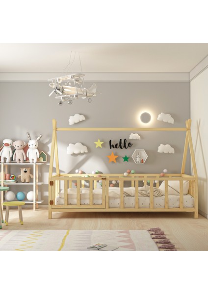 Joy Montessori Yatak Kapılı 100*200 modelleri