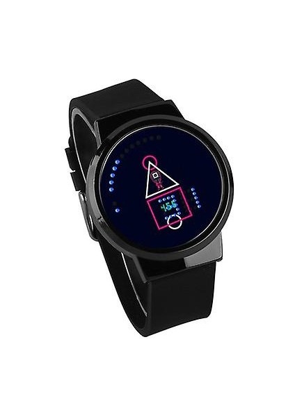 Lbq-Su Geçirmez Aydınlık LED Dijital Dokunmatik Izle - Squid Oyunu (Yurt Dışından)