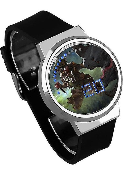 Lbq-Led Dijital Silikon Kayış Izle (Yurt Dışından)