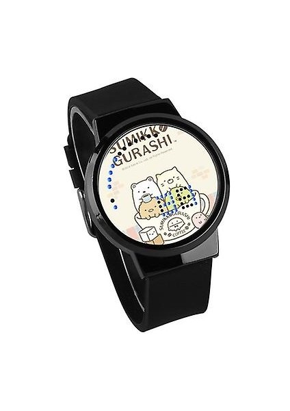 Lbq-Su Geçirmez Aydınlık LED Dijital Dokunmatik Izle - Sumikkogurash (Yurt Dışından)