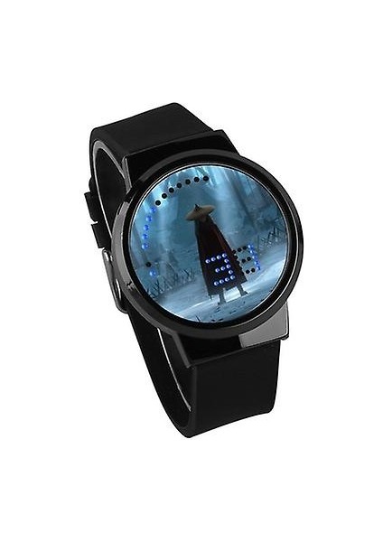 Lbq-Su Geçirmez Aydınlık LED Dijital Dokunmatik Saat - Raya ve Son Dragon (Yurt Dışından)